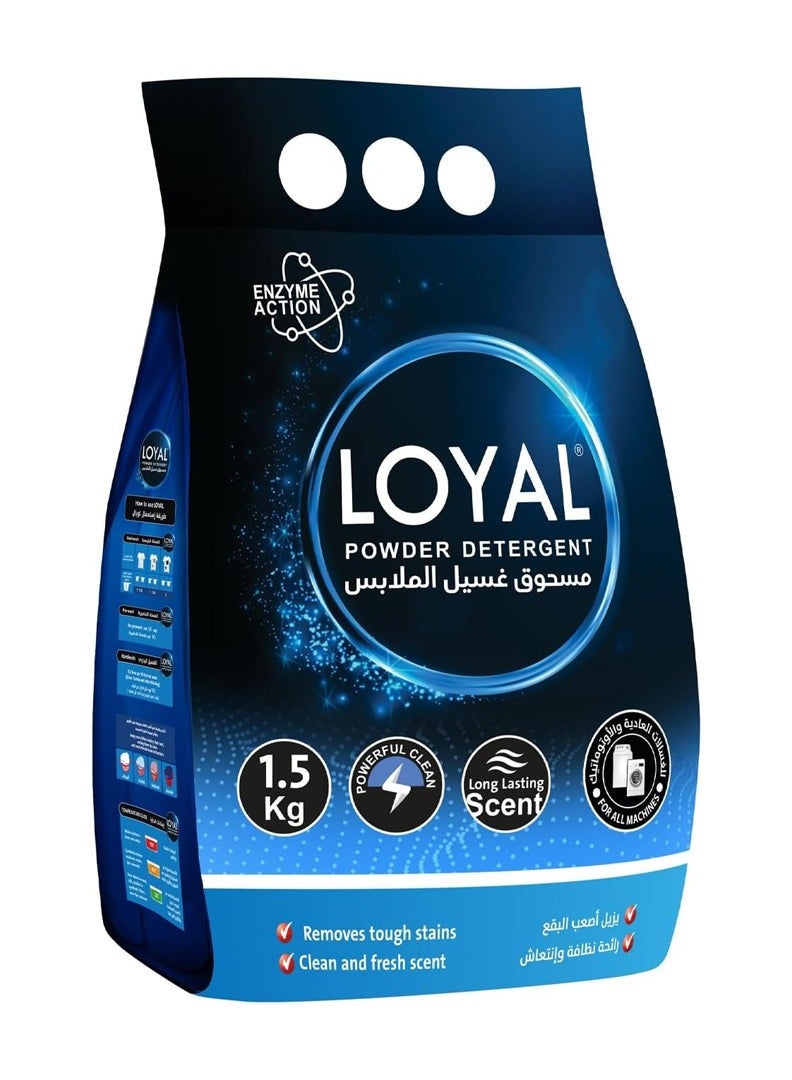 Loyal Detergent Powder Spring Flowers 1.5 Kg