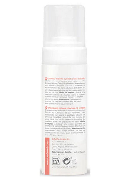 Roofa Spain Baby Foam Shampoo Syndet 150 ML