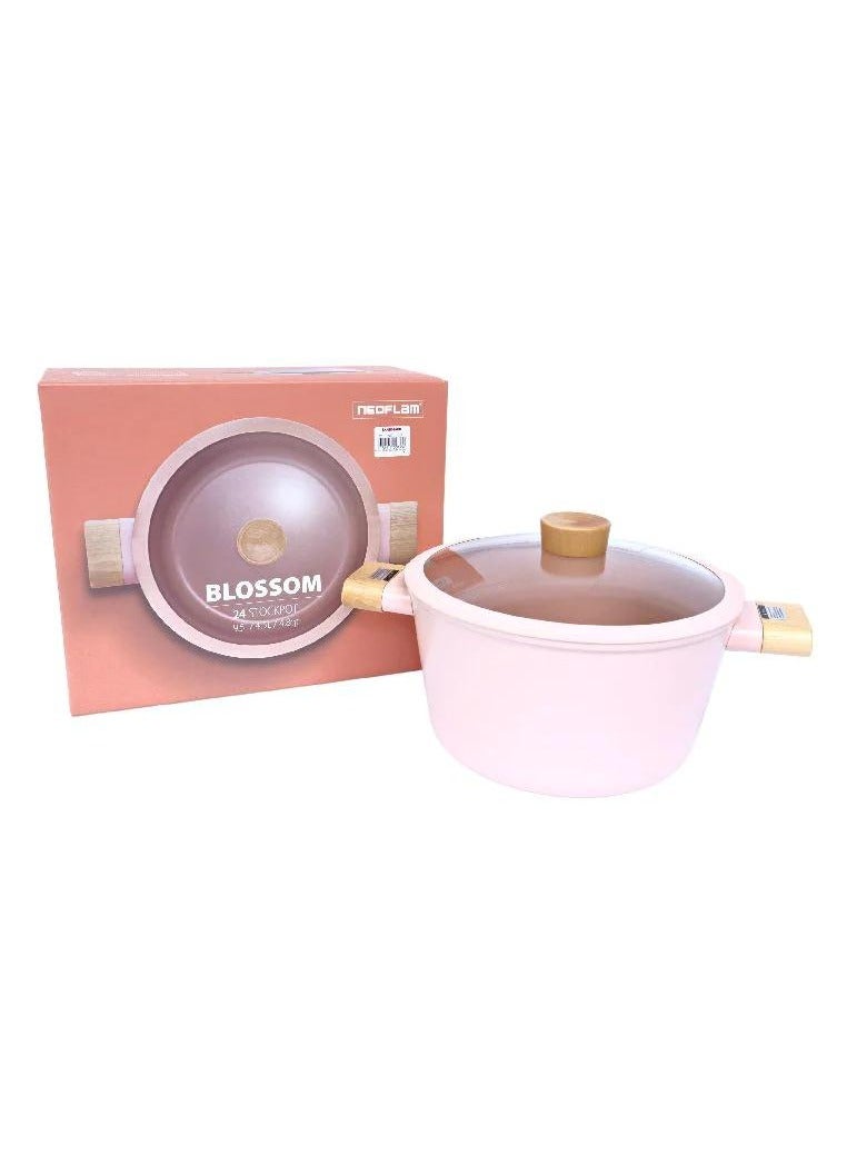 Neoflam Blossom Forged Casserole Stockpot 20