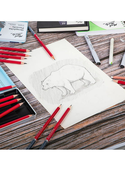 Mont Marte Signature Graphite Pencils 12Pc