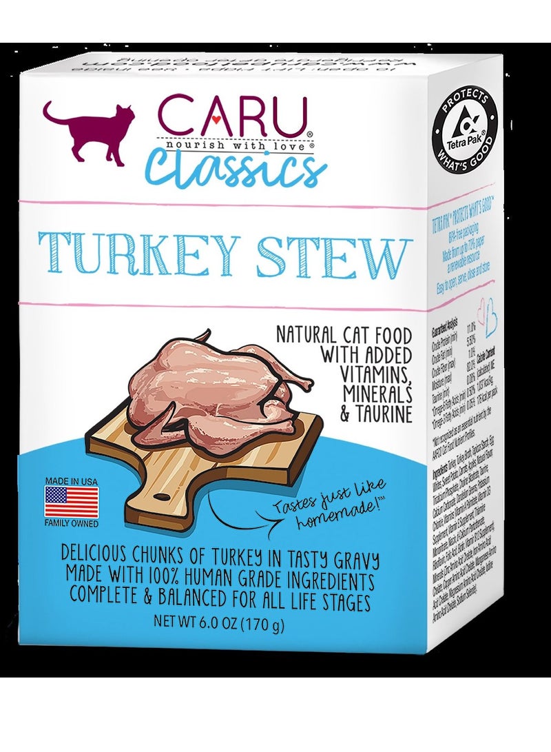 CARU Classic Turkey Stew 170gr for Cats