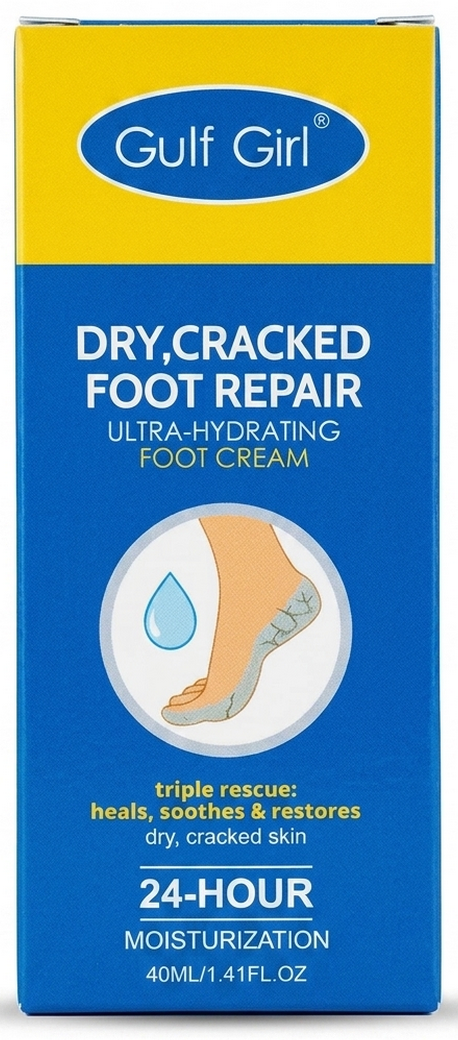 Dry Cracked Foot Repair Ultra Hydrating Foot Cream 40 ML