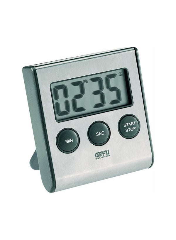 GEFU Digital Timer Grey - Premium Kitchen Tool