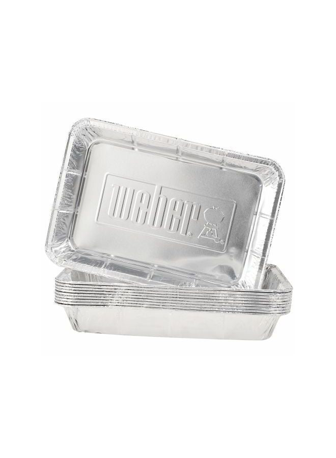 All Purpose Drip Pan Silver by Weber