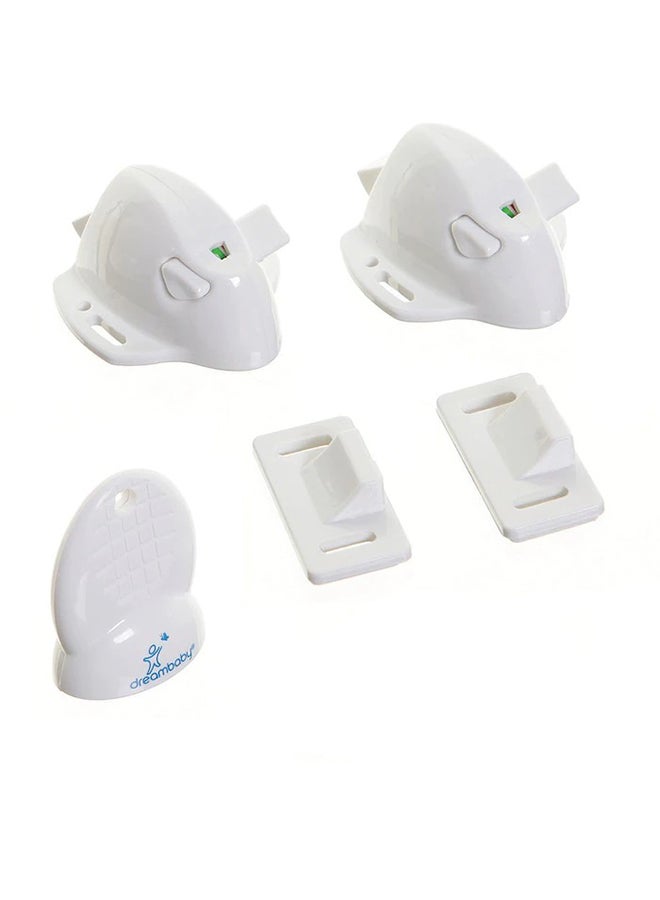 Dreambaby Pack Of 2 Adhesive Mag Locks