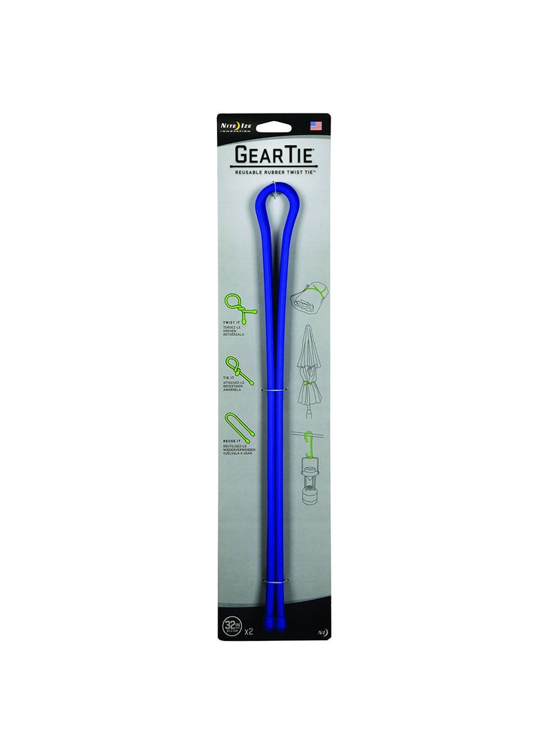NITE IZE Gear Tie - Pack Of 2 Blue
