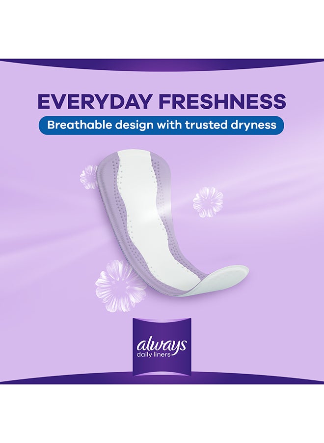 Always Extra Protect Daily Liners, Large Scented