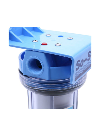So-Safe Hair Conditioning Shower Filter Blue/Clear