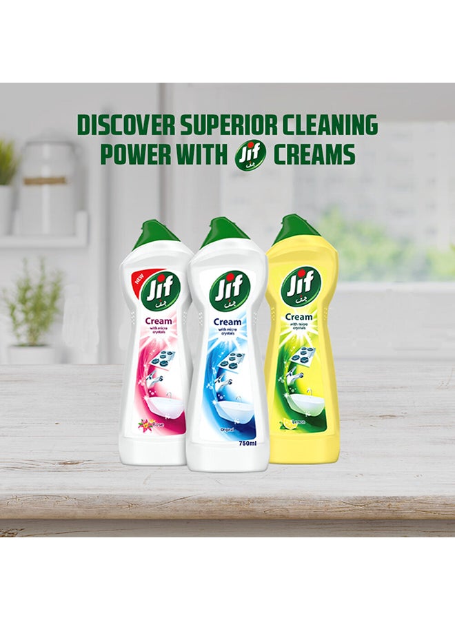 Jif Cream Cleaner Original Stain Remover 750ml