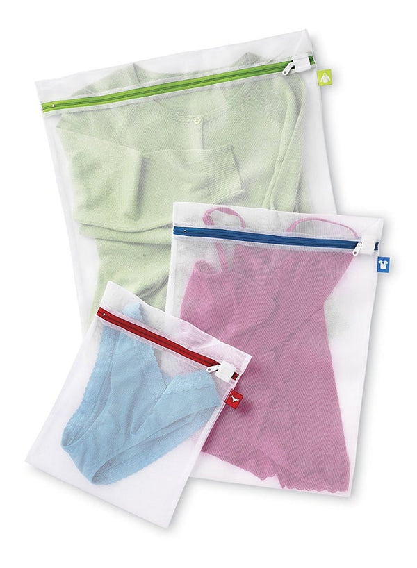 Whitmor 3-Piece Mesh Wash Bag Set - Premium Quality
