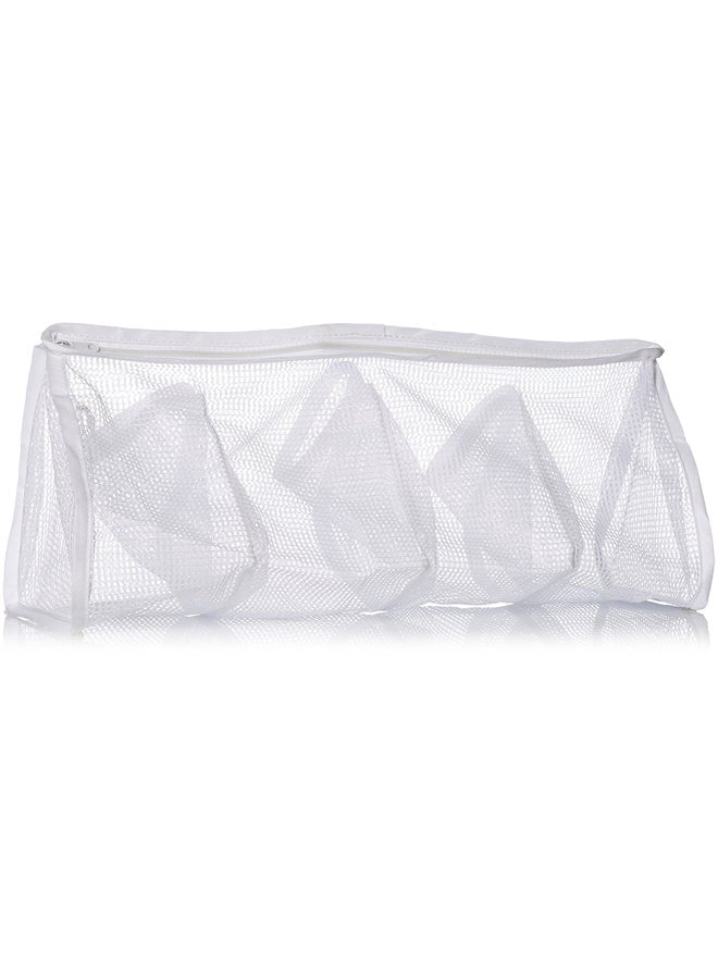 Whitmor Mesh Hosiery Bag - White 7x16.5inch