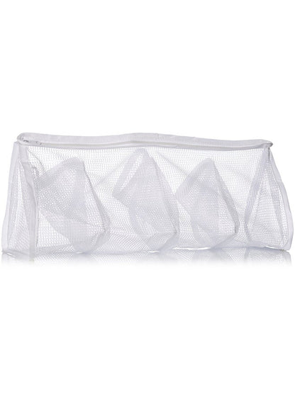 Whitmor Mesh Hosiery Bag - White 7x16.5inch