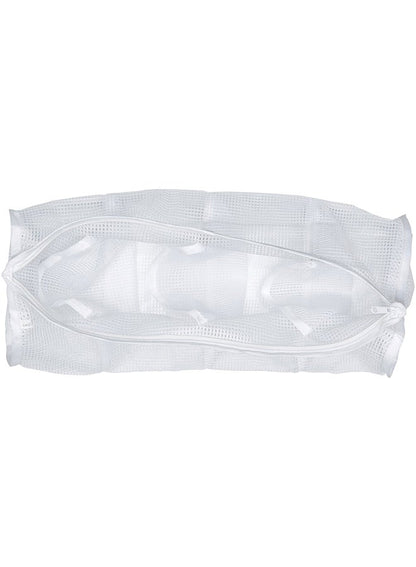 Whitmor Mesh Hosiery Bag - White 7x16.5inch