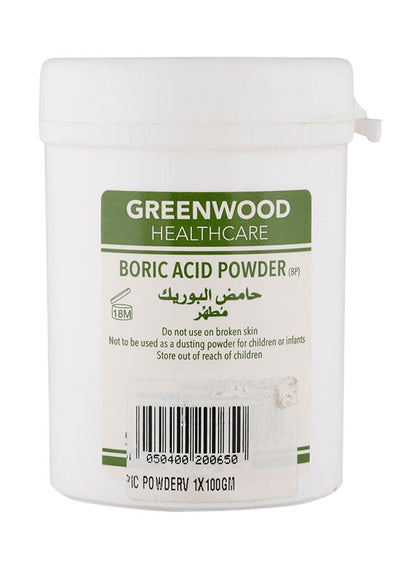 Greenwood Boric Acid Powder 100g