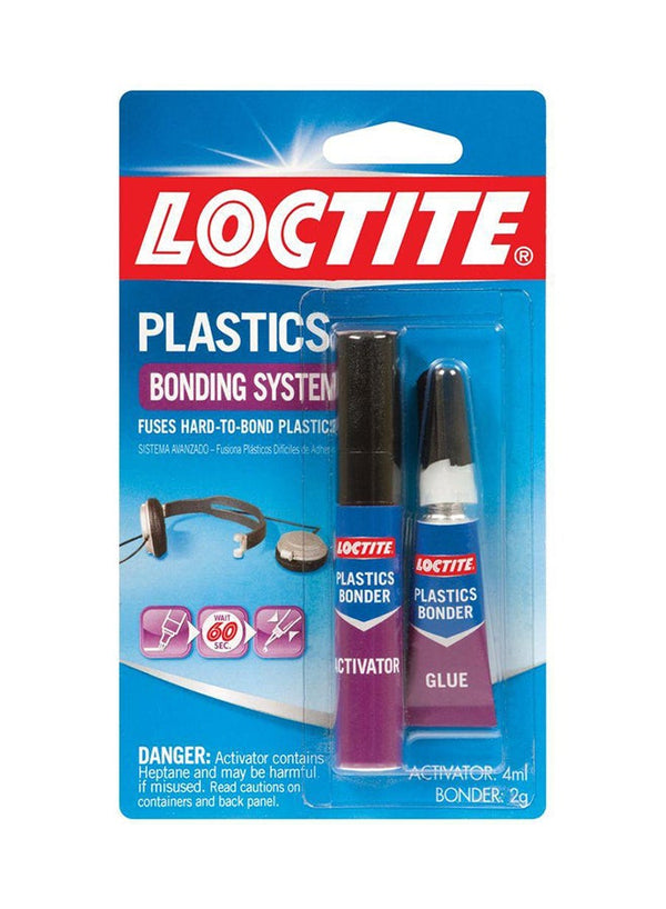 Loctite 2G Paster Bonder Glue Clear