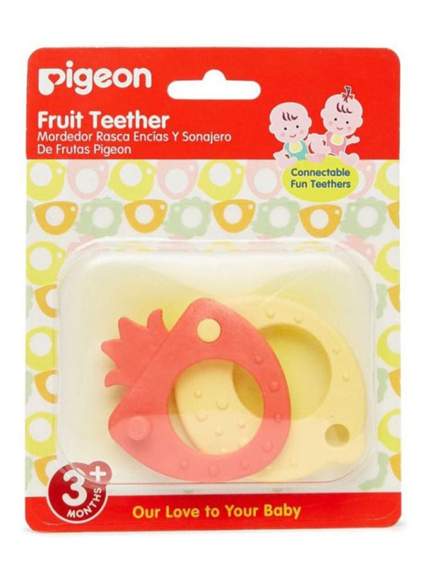Pigeon Pack Of 2 Fruit Teether for Babies