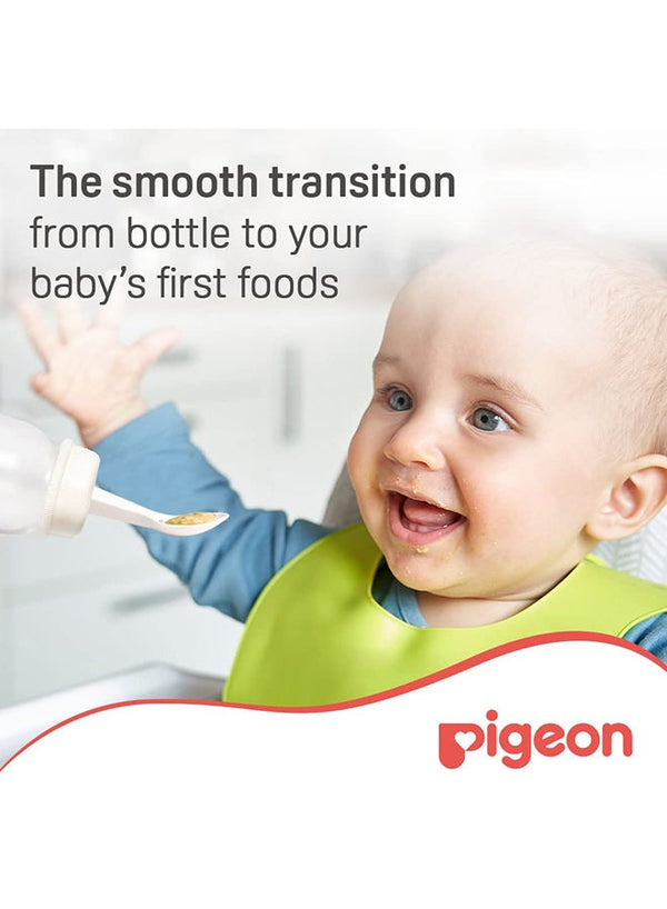 Pigeon Weaning Bottle With Spoon, 120 ml - Premium Baby Care