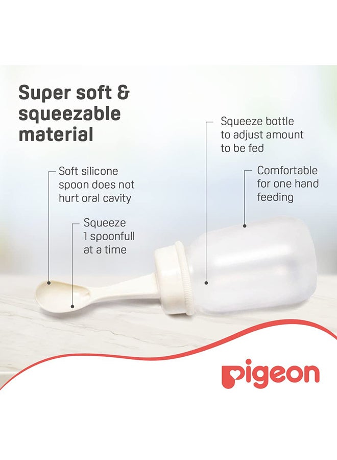 Pigeon Weaning Bottle With Spoon, 120 ml - Premium Baby Care