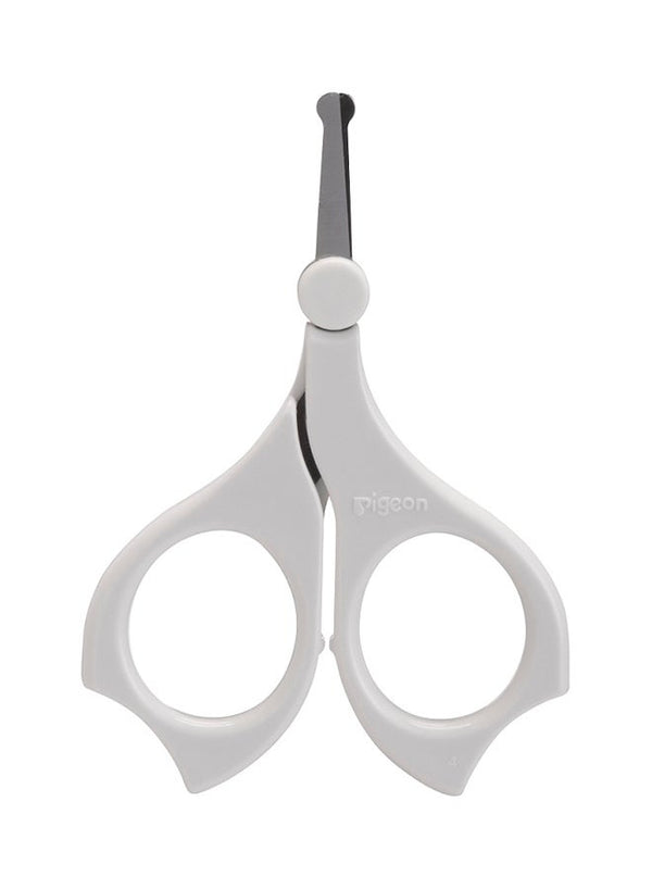 Pigeon Safety Nail Scissors - White
