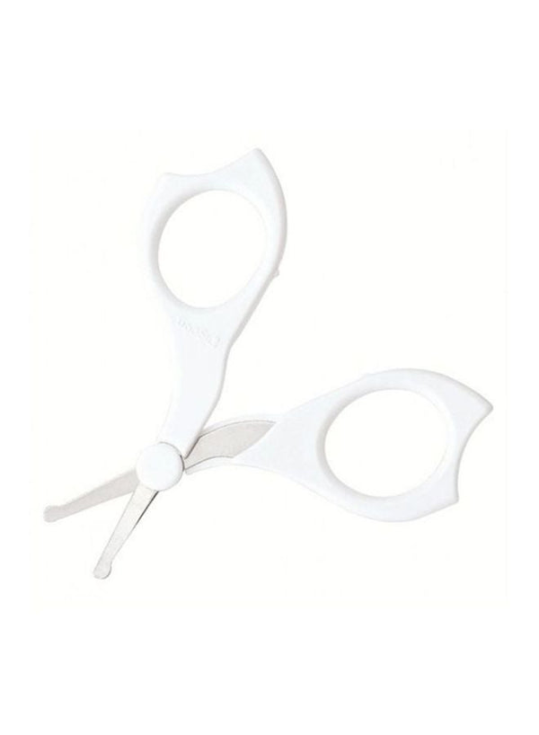 Pigeon Safety Nail Scissors - White