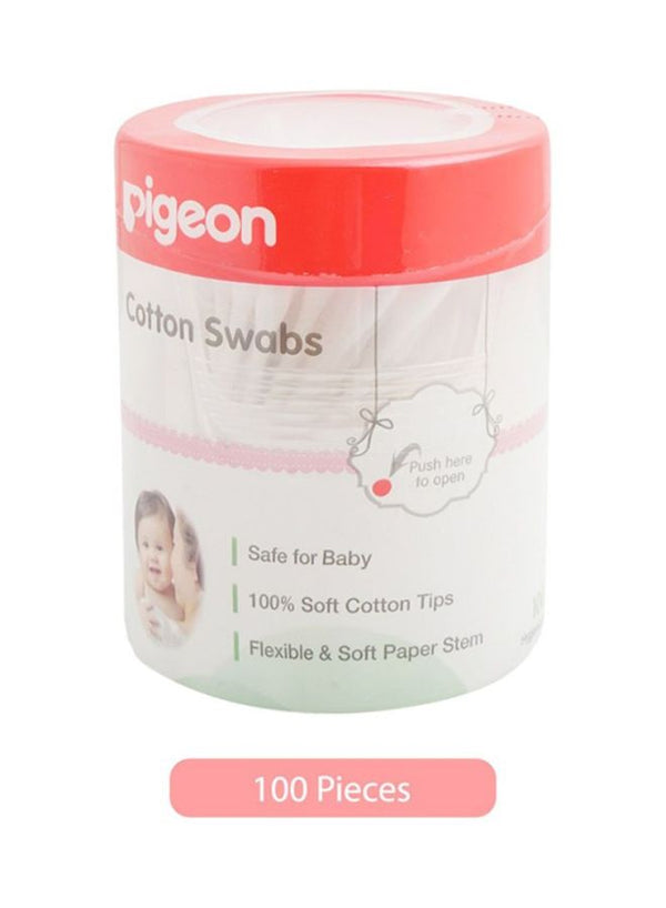 Pigeon 100-Piece Cotton Swabs Assorted