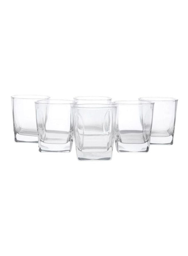 Luminarc 6-Piece Flame Tumbler Set Clear