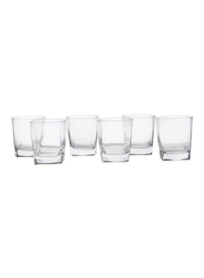 Luminarc 6-Piece Flame Tumbler Set Clear