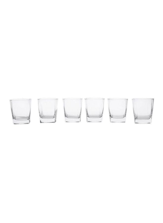 Luminarc 6-Piece Flame Tumbler Set Clear