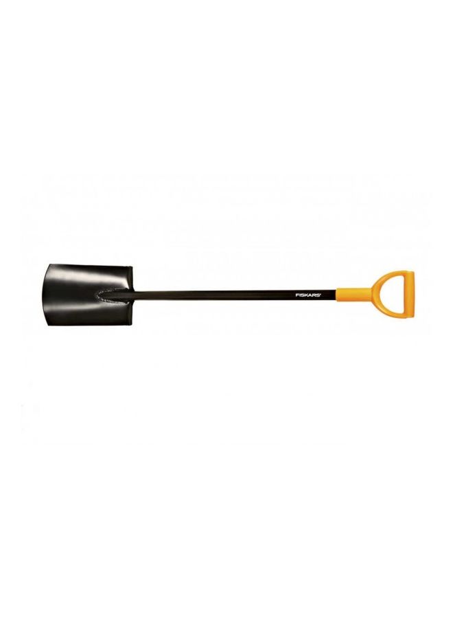 Fiskars Solid Spade Rounded Black/Orange