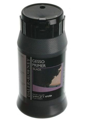 Daler Rowney Gesso Primer Acrylic Black