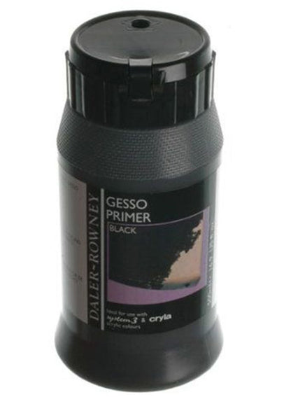 Daler Rowney Gesso Primer Acrylic Black
