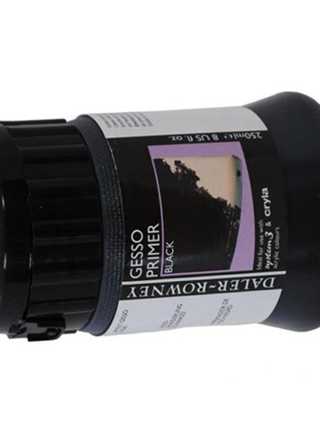 Daler Rowney White Gesso Primer Black 250ml