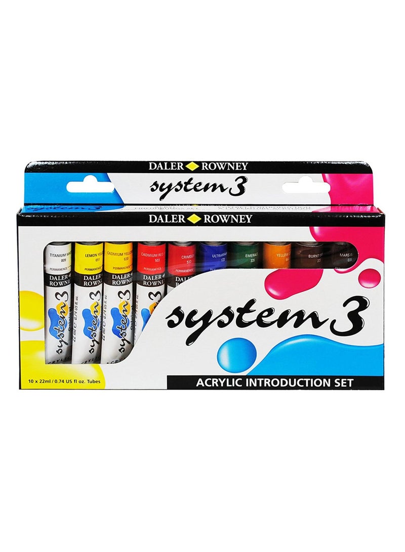 Daler Rowney System 3 Original Set - Multicolour