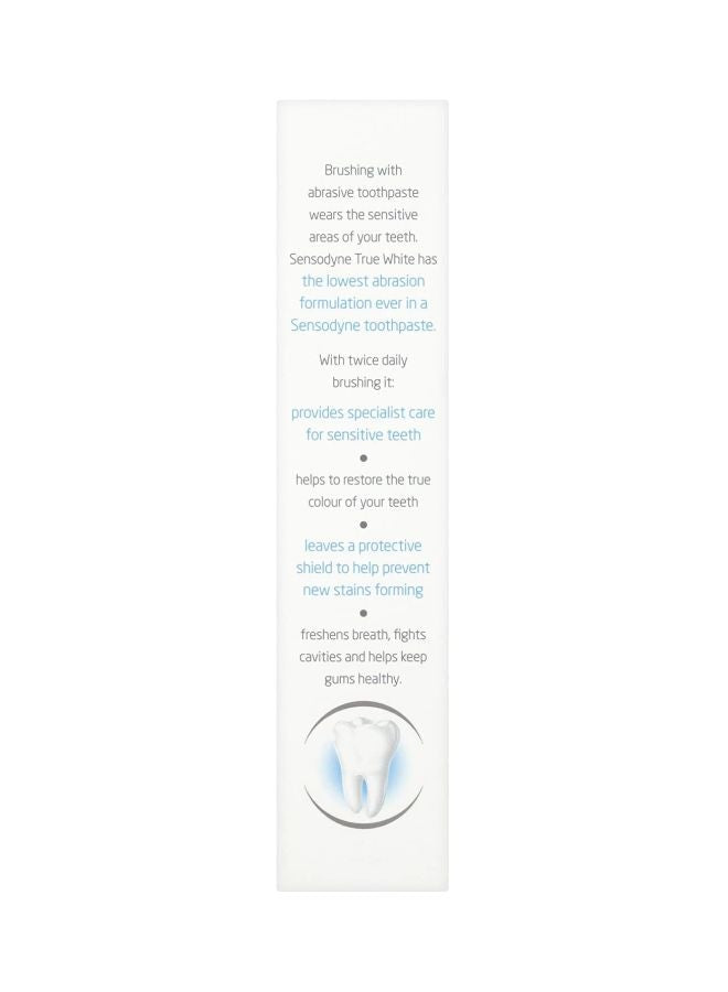 Sensodyne True White Mint Toothpaste 75ml