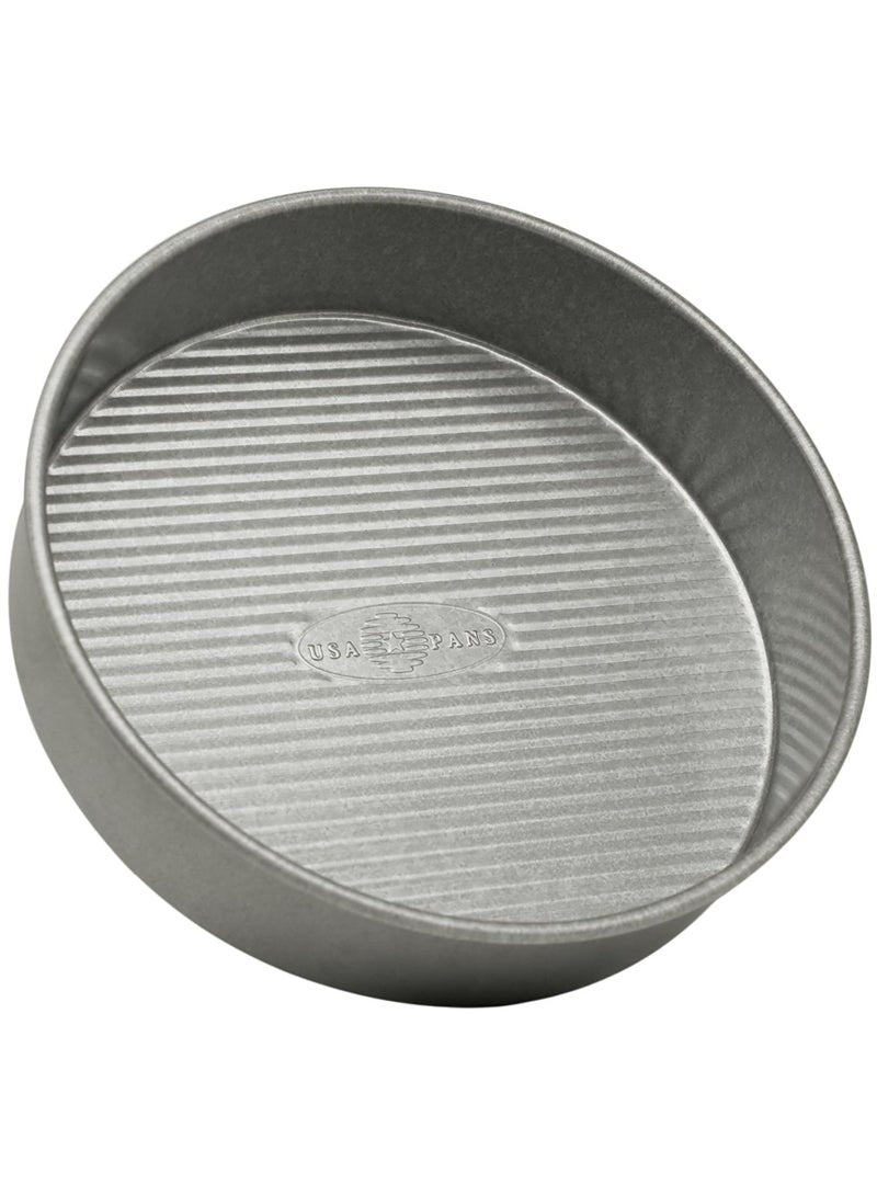 USA Pan 8-Inch Round Cake Pan - Grey