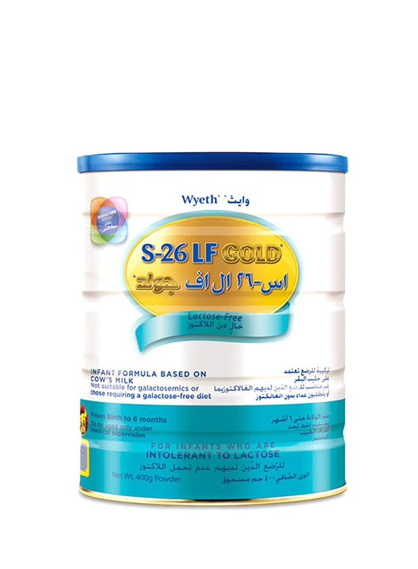 Wyeth S-26 LF Gold Infant Formula 400g