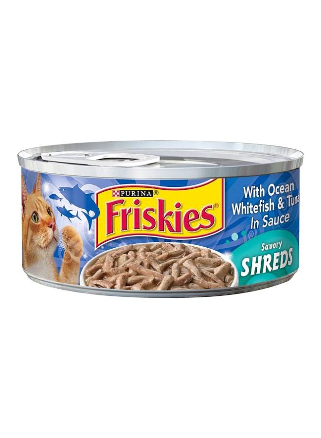Friskies Ocean Whitefish and Tuna Canned Cat Food