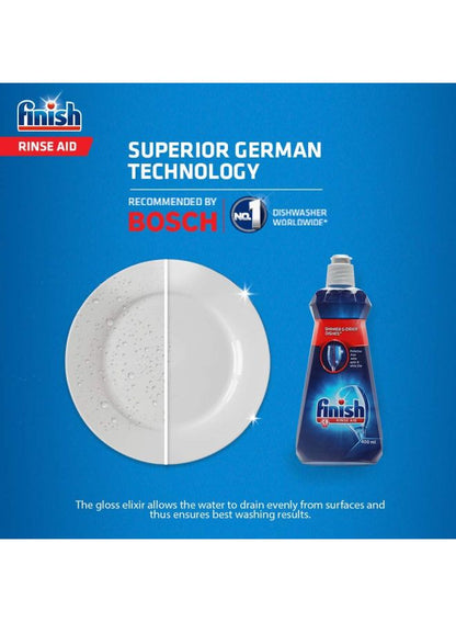 Finish Rinse Aid Liquid Dishwasher Detergent 400meter