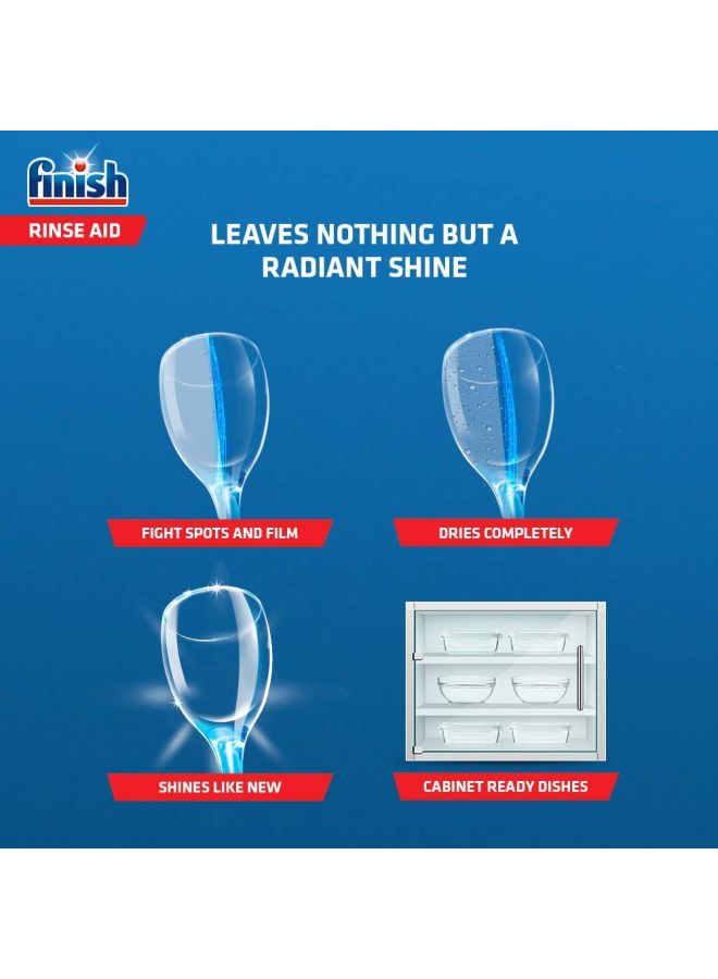 Finish Rinse Aid Liquid Dishwasher Detergent 400meter