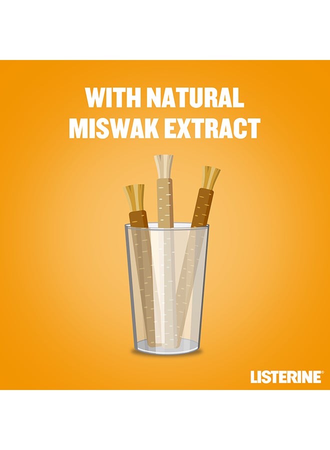 Listerine Total Care Miswak Mouthwash - 500ml