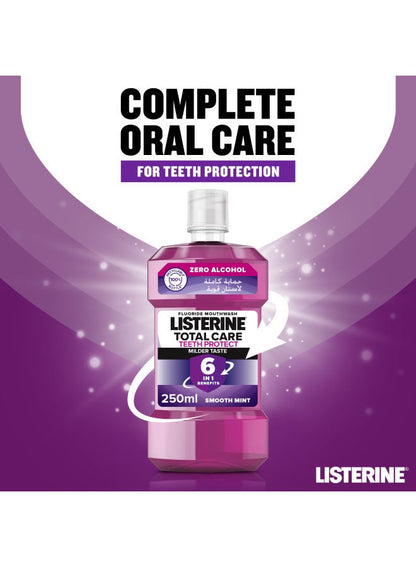 Listerine Mouthwash Total Care Milder Taste 250ml