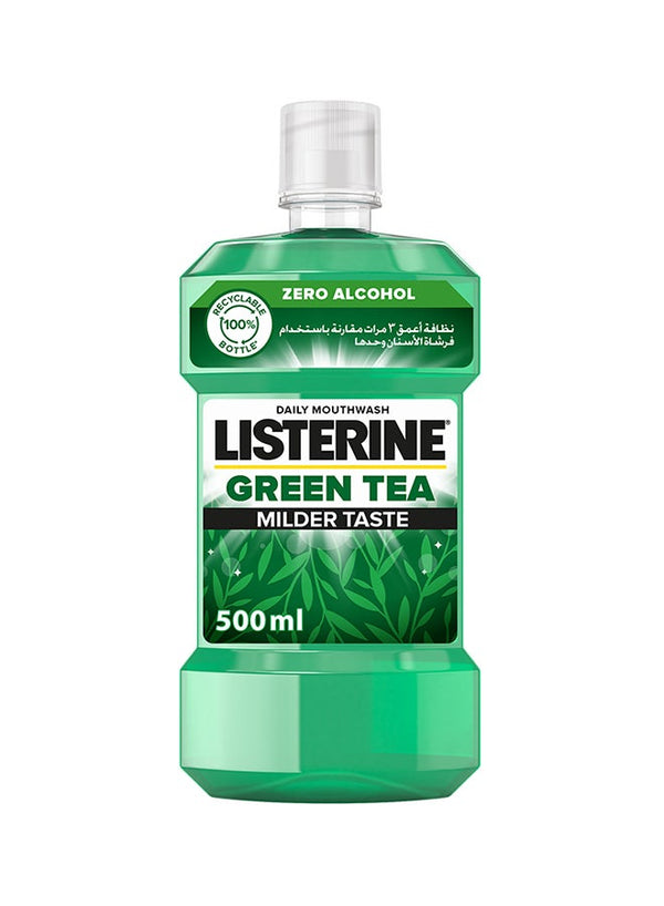 Listerine Green Tea Mouthwash 500ml - Listerine