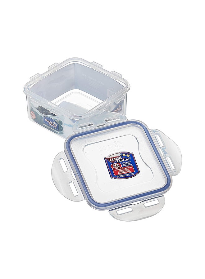 LocknLock Square Food Container Clear/Blue