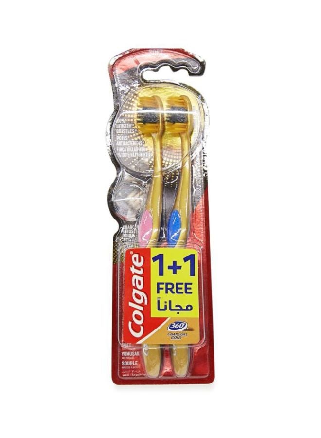Colgate 360 Degree Charcoal Gold Toothbrush