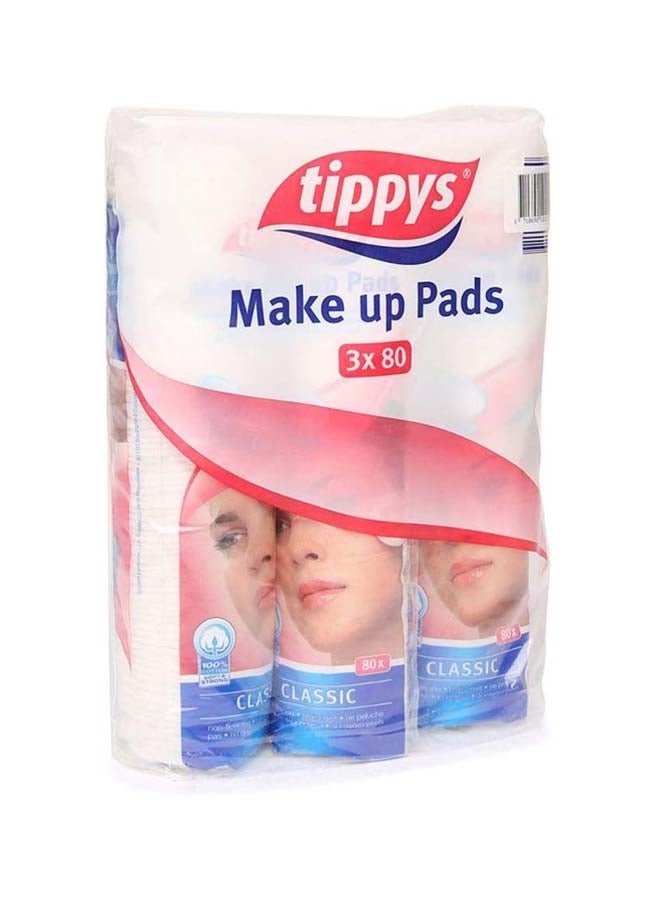 Tippys Pack Of 3 Make Up Pads - Premium Skin Care