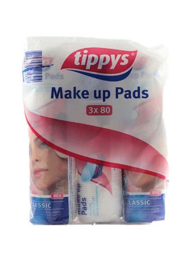 Tippys Pack Of 3 Make Up Pads - Premium Skin Care