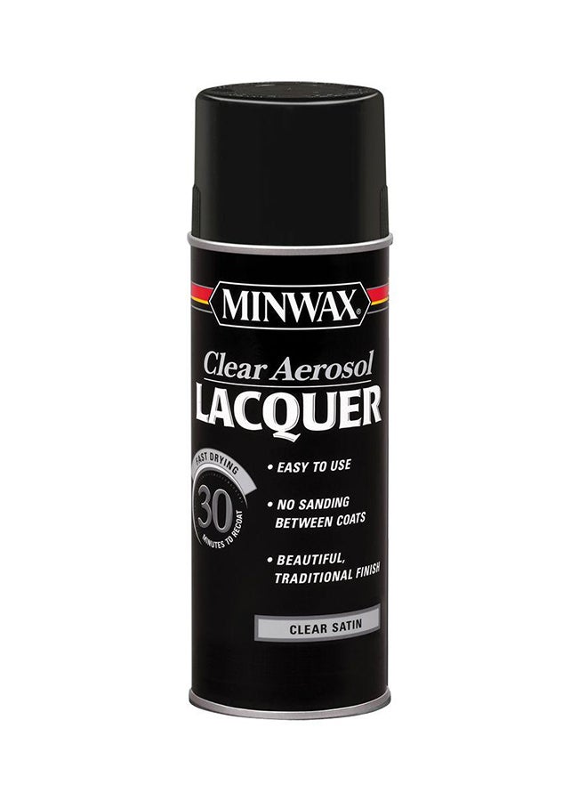 Minwax Aerosol Satin Lacquer Clear