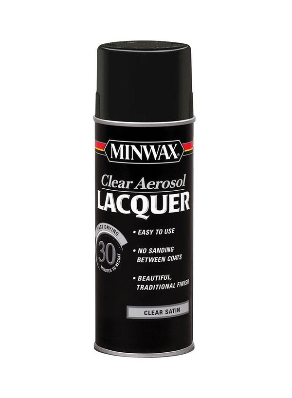 Minwax Aerosol Satin Lacquer Clear
