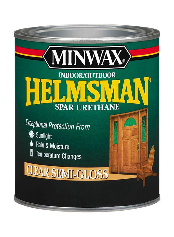 Minwax Spar Urethane Helmsman Semi-Gloss Clear