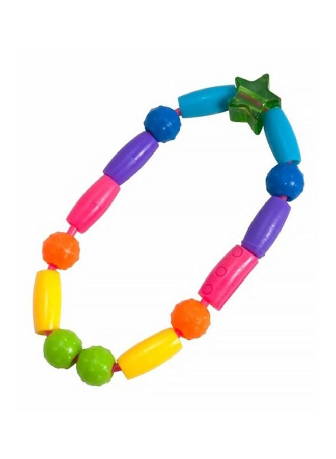 The FIRST Years Soft Teething Beads Ring, Multicolour